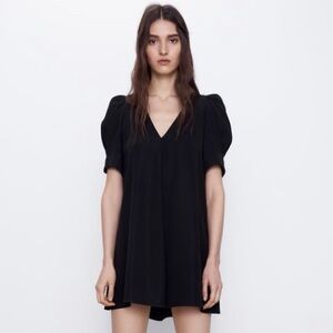 Zara Puff Sleeve Dress